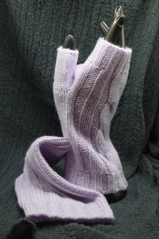 Cable-knit Cashmere Wristwarmer
